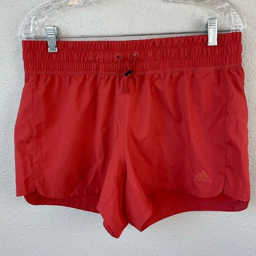 NWT Adidas Aeroready Burnt Orange Training Shorts Size M
